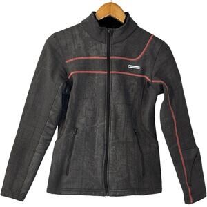 Under Armour Gray Fleece Lined Jacket Womens size Small